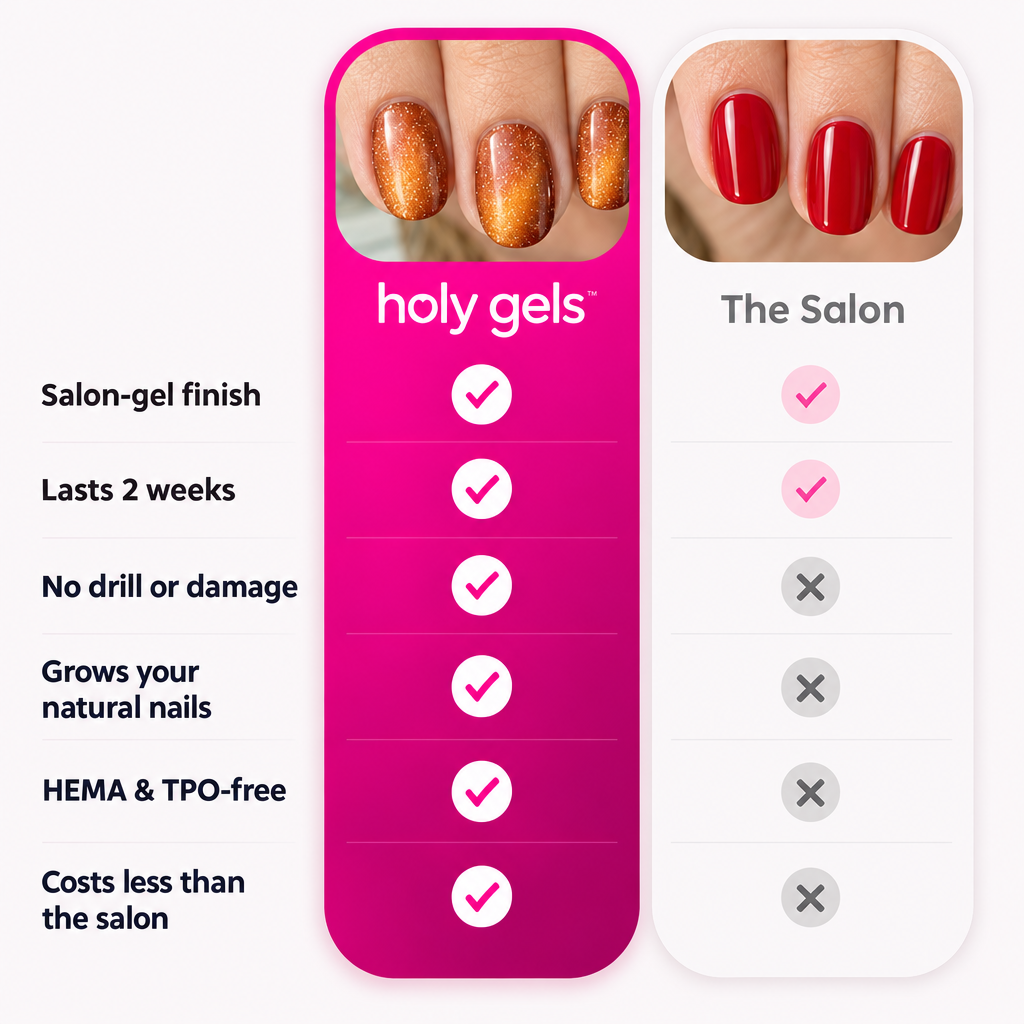 💅 IT Looks like salon gel because they are salon gel