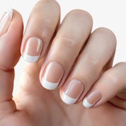 White French Tip Glitz