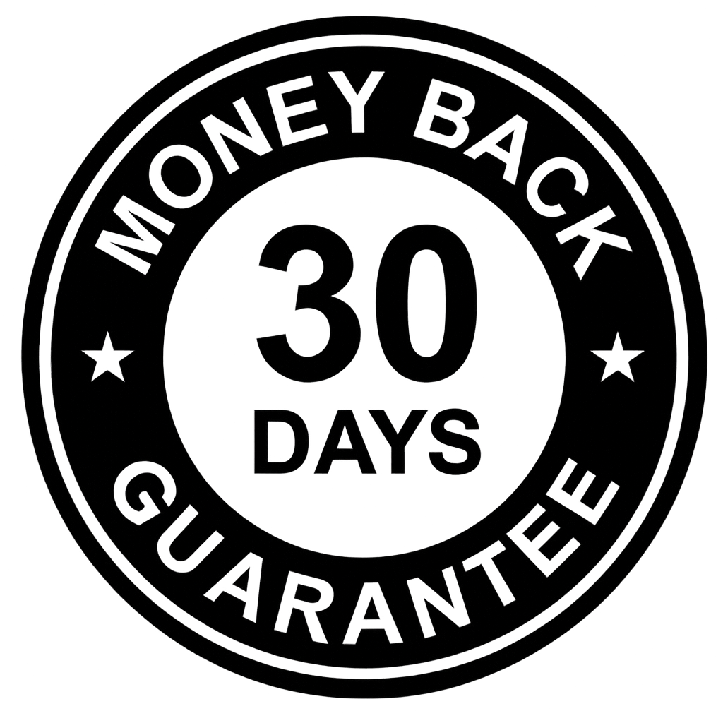 30 Day Money-back Guarantee