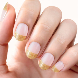 Gold French Tip