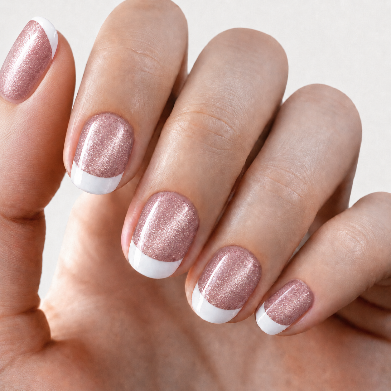 Shimmer French Tip